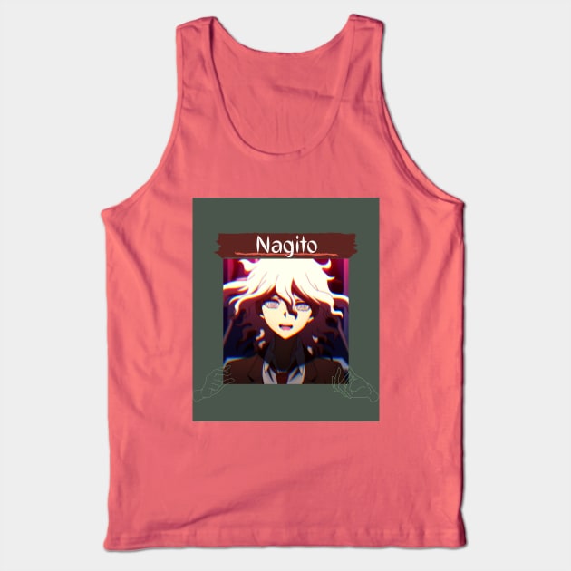 Nagito: Danganronpa 2 Tank Top by TheMochiLife